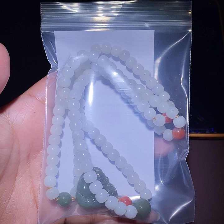 正***中和田玉（糖玉）未镶嵌颈饰
