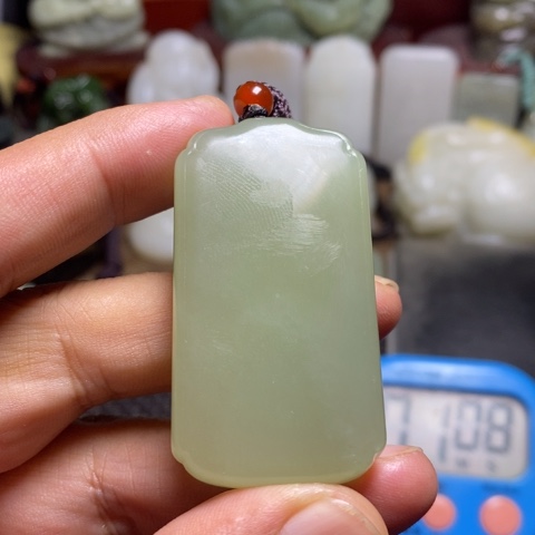 和田玉挂件未镶嵌