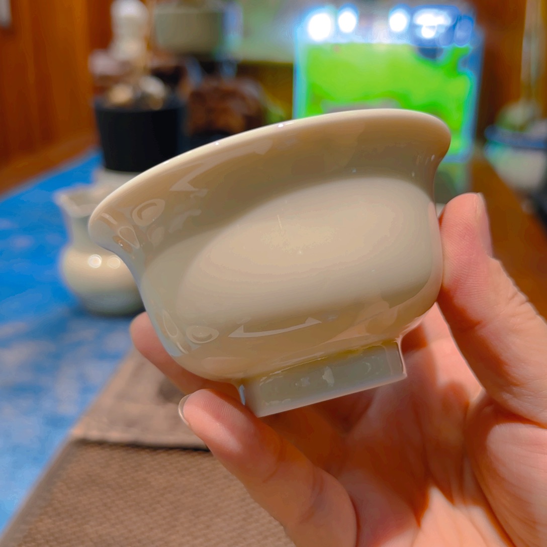 微澜定瓷 微瑕大压手杯