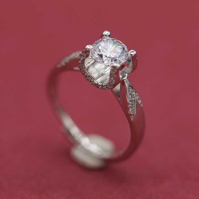  简约气质时尚戒指v518