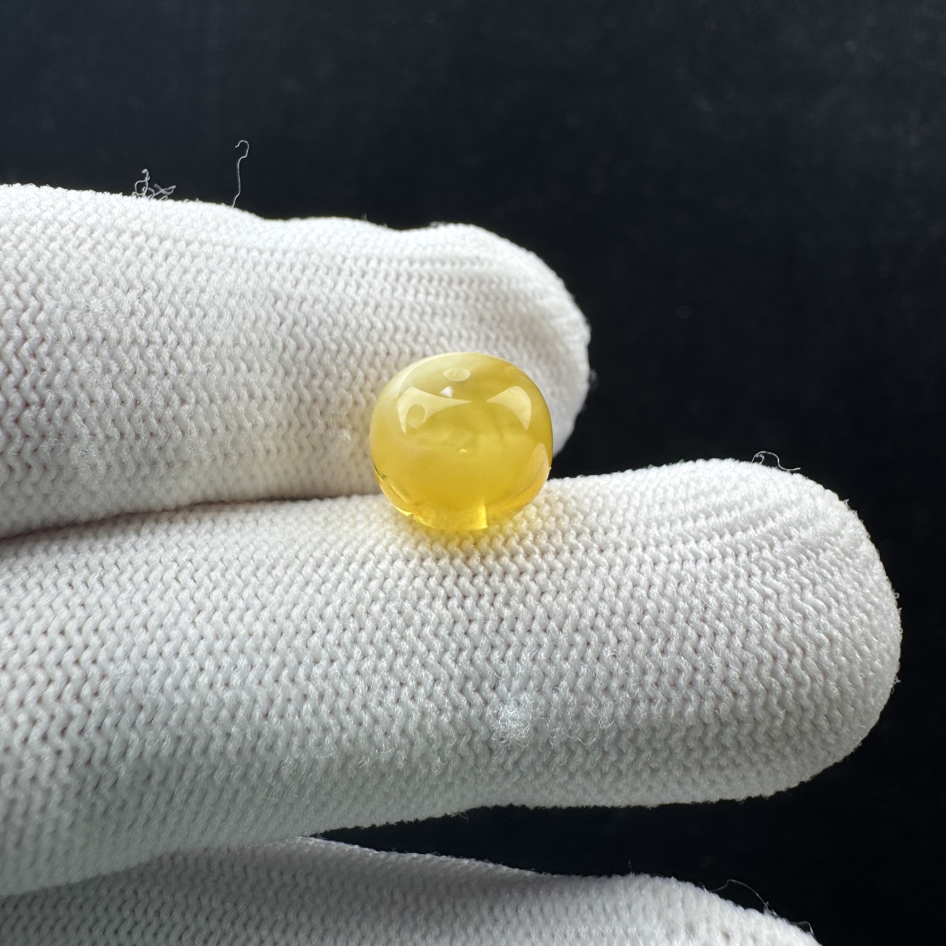 J8320天然原矿蜜蜡 墩子 10*8mm支持复检 假一罚十