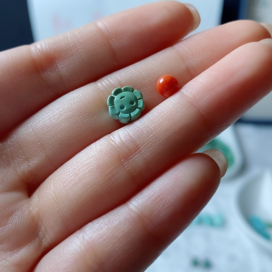 南红玛瑙颈饰未镶嵌颖*