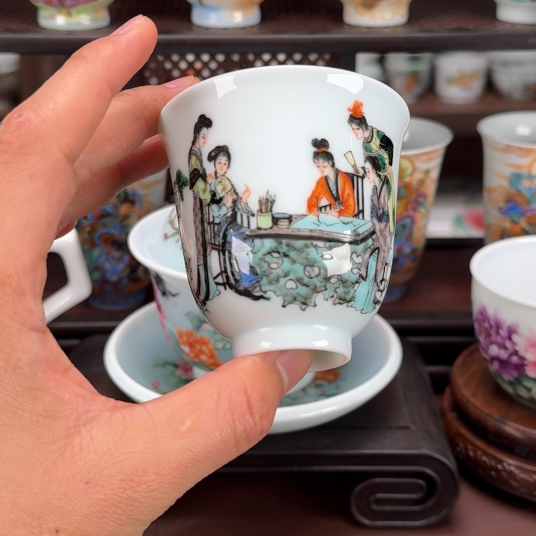 杯景德镇陶瓷艺术家作品欣赏