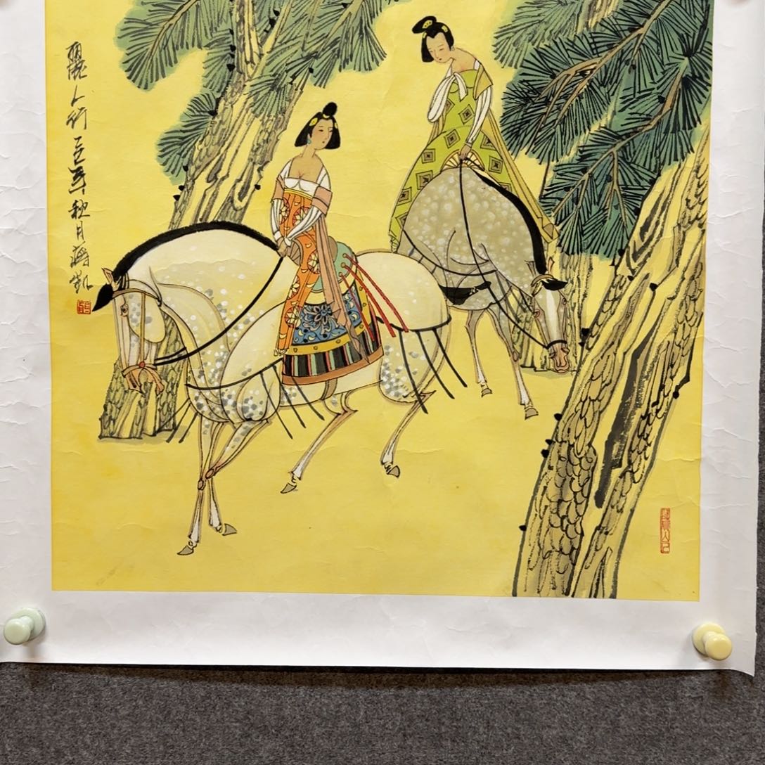 国画蒋凯老师手绘作品