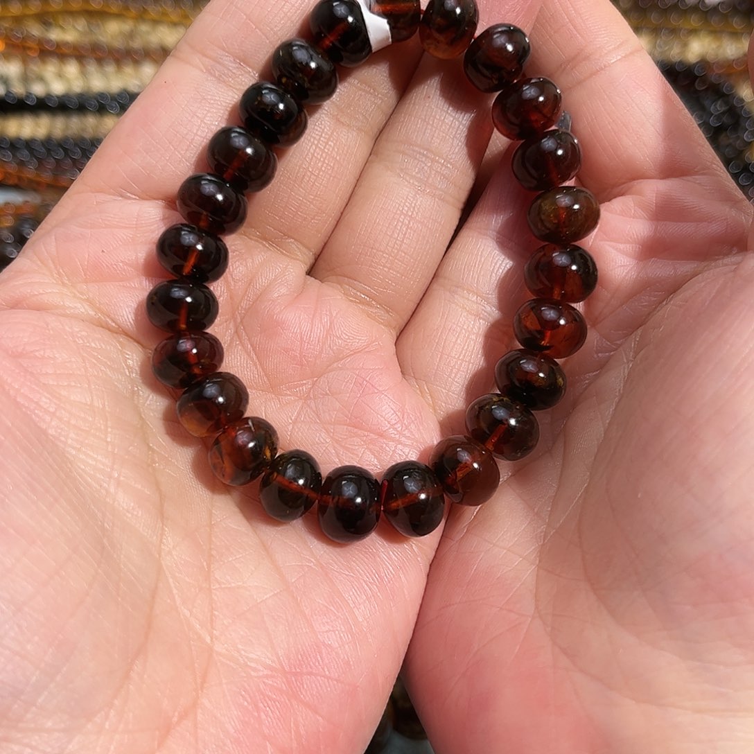 未镶嵌琥珀裸石青*撫順琥珀10324十