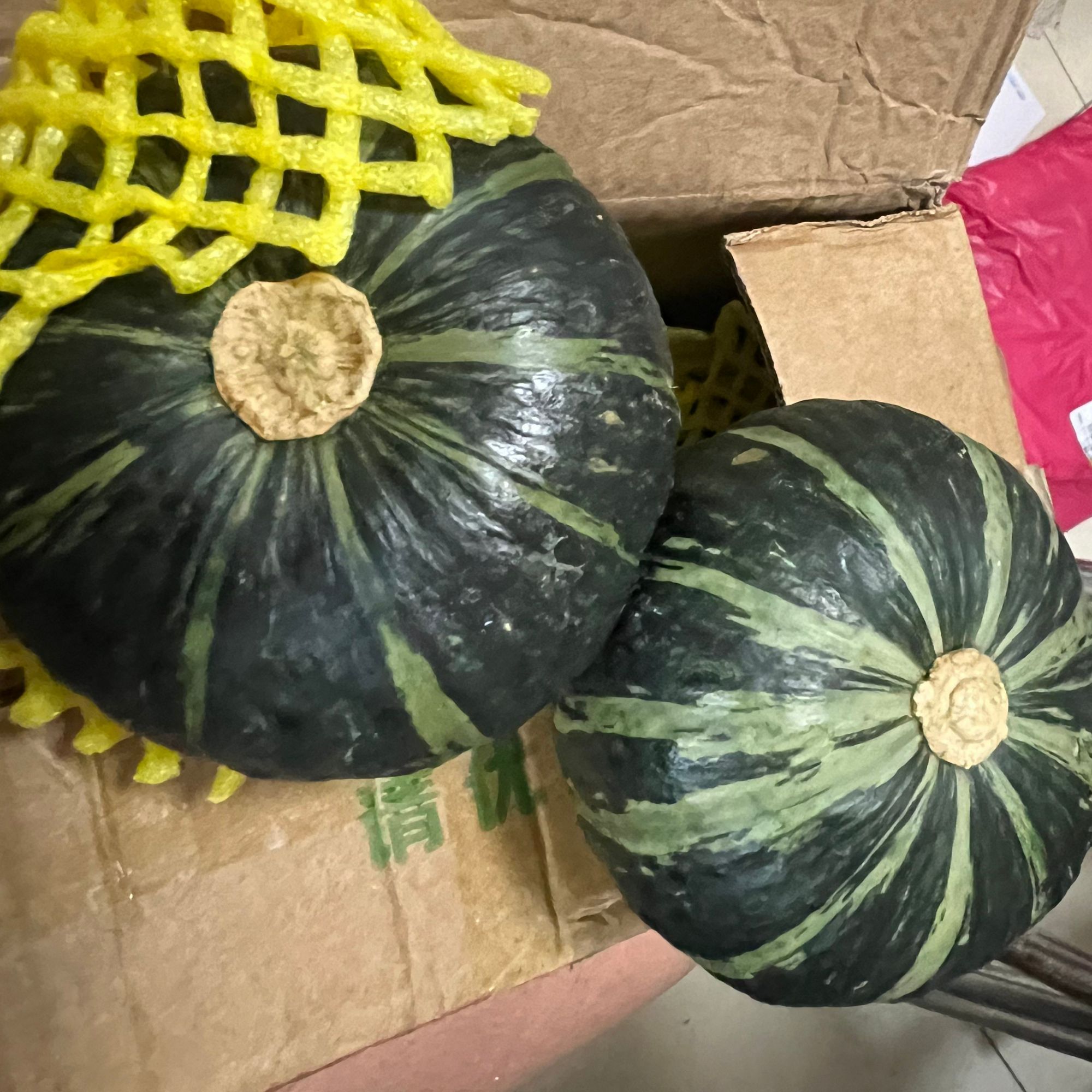 {布朗尼 推荐}进口种惠和一号贝贝南瓜板栗粉糯香甜感非水瓜