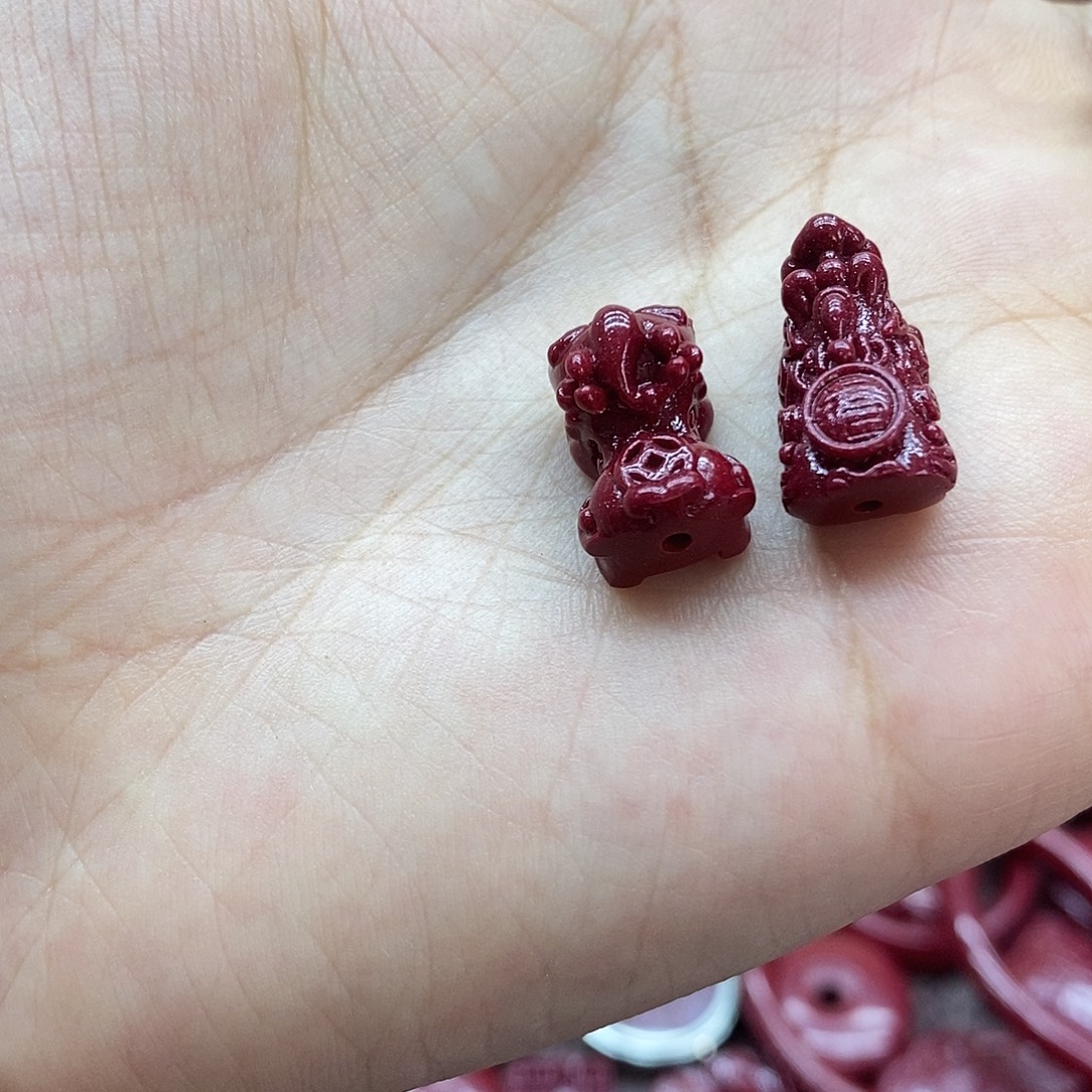 天然辰砂005朱砂配饰