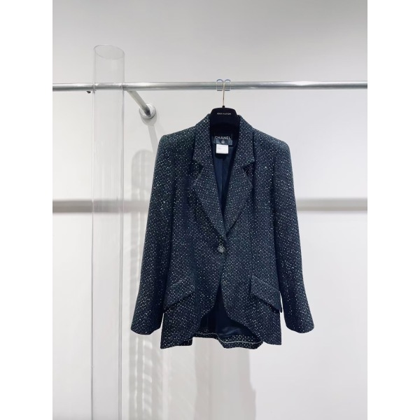 妃鱼/香奈儿/聚酯纤维/外套/99新/z零二一八