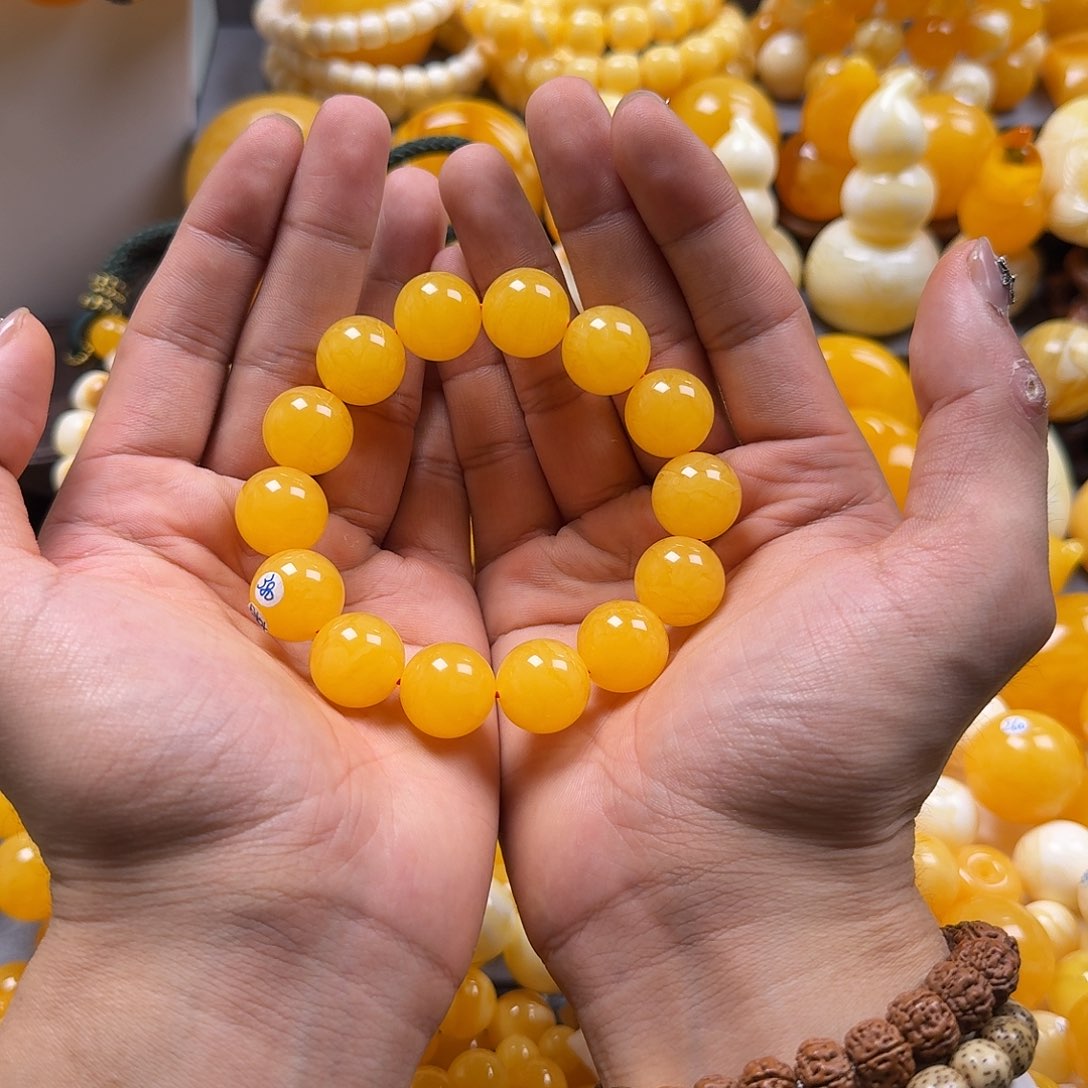 蜜蜡珠宝奇石未镶嵌同料16mm