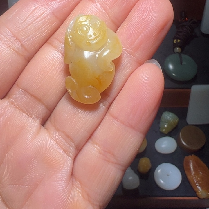 吊坠(不含链)未镶嵌和田玉