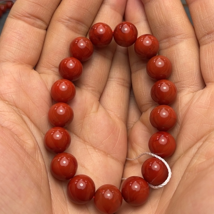 南红玛瑙手串11多样性发1未镶嵌