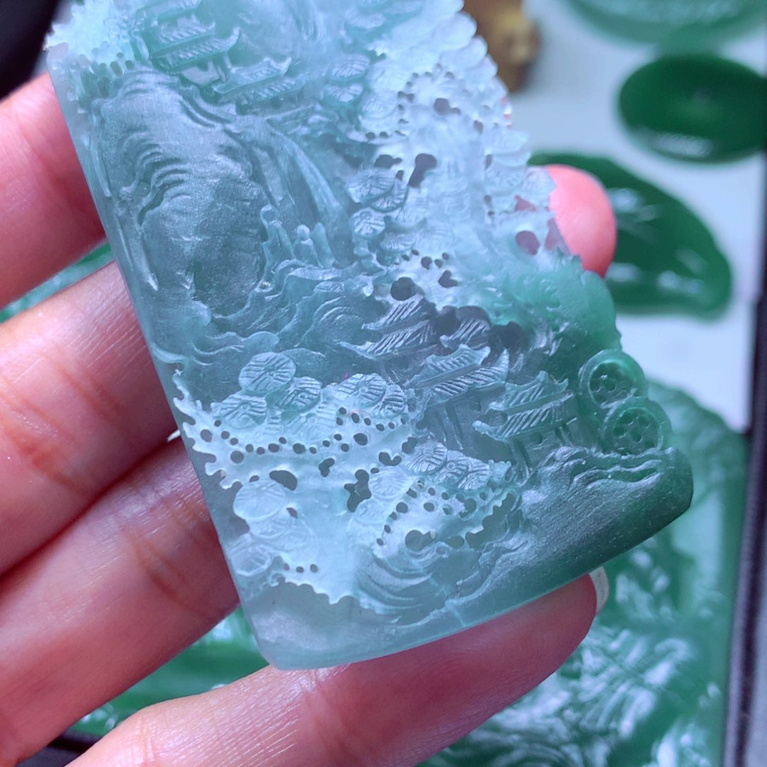 未镶嵌定制翡翠阿*天然