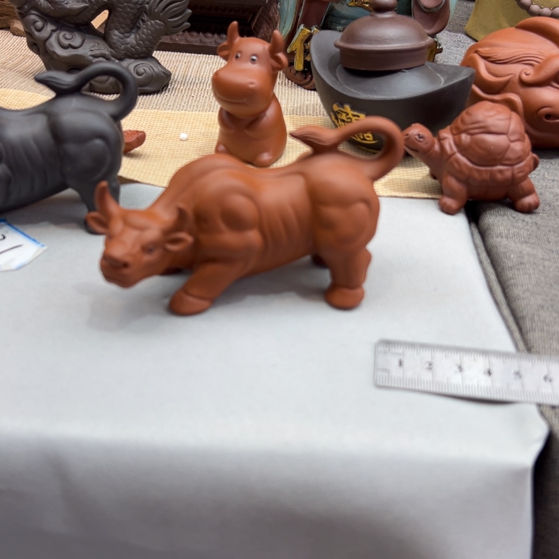 平***心紫砂茶宠生肖牛清库存福利