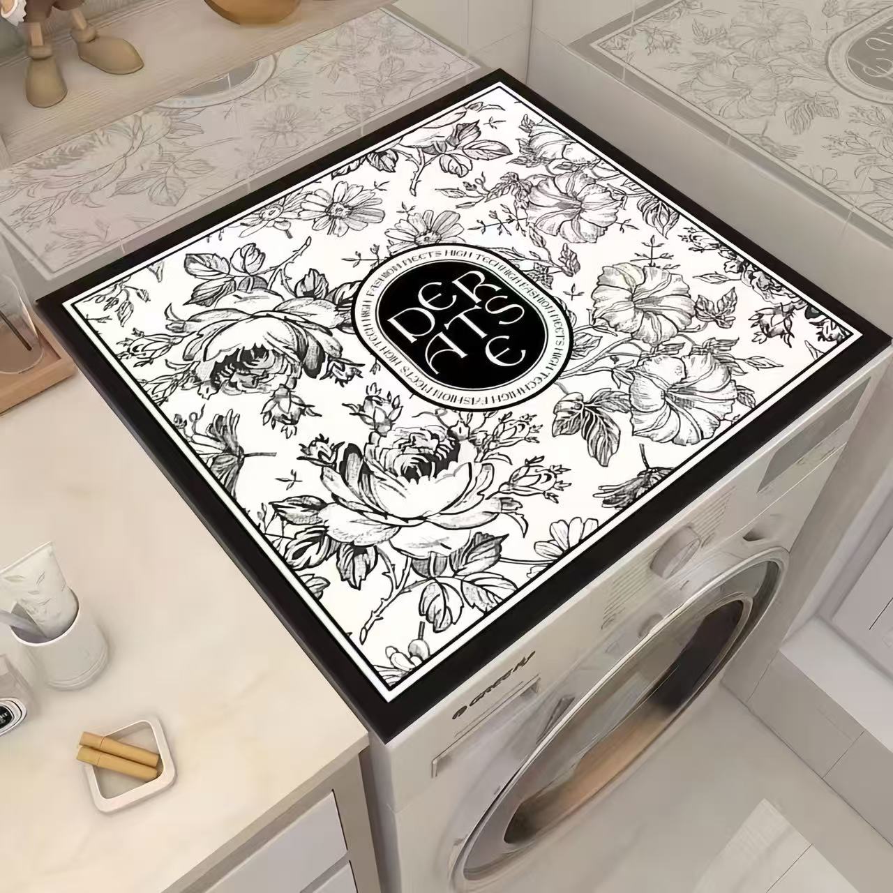 60*60厘米吸水皮革洗衣机垫厨房沥水垫