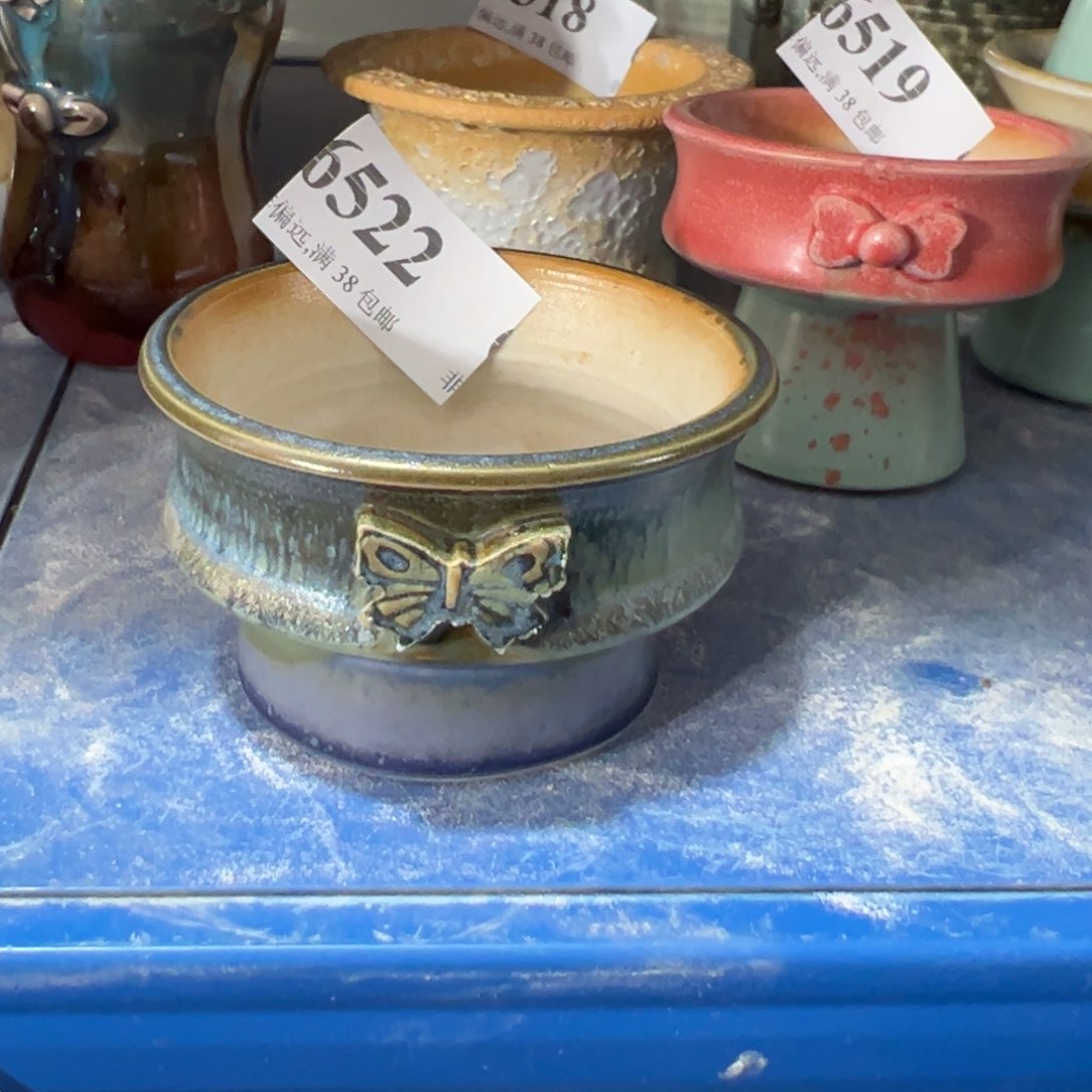 陶瓷景德镇手工花盆