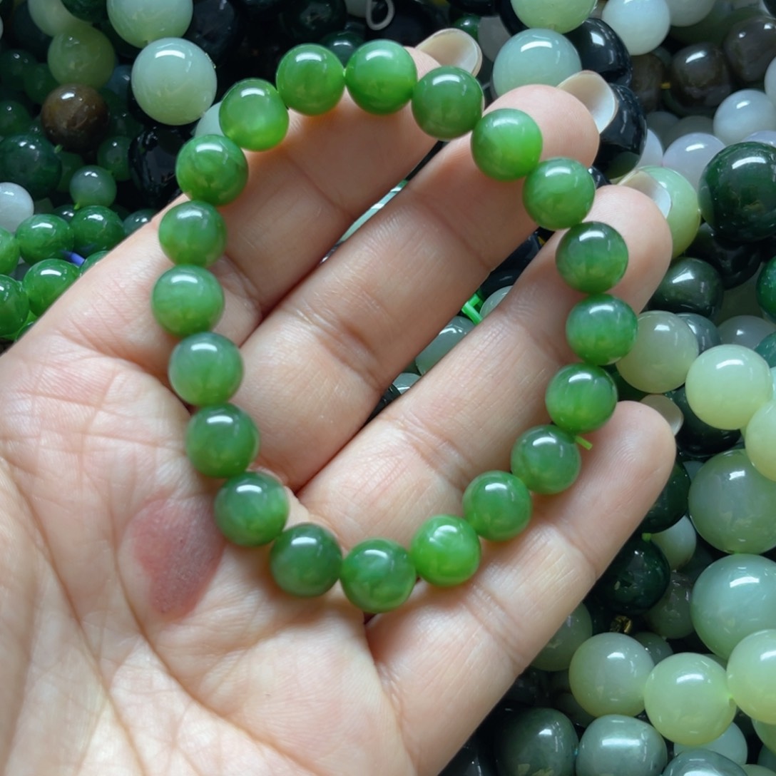 和田玉手链未镶嵌