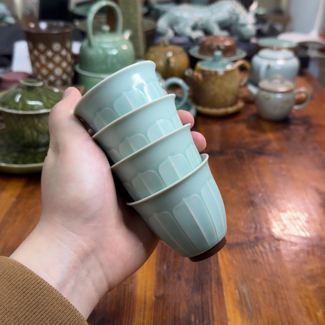 小仲龙泉青瓷微瑕3630