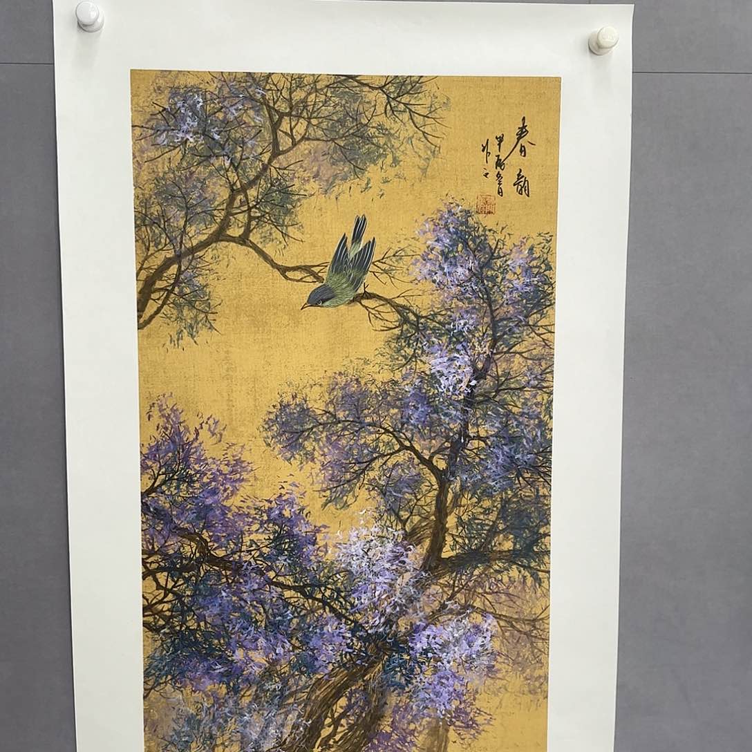 国画亲笔手绘原创