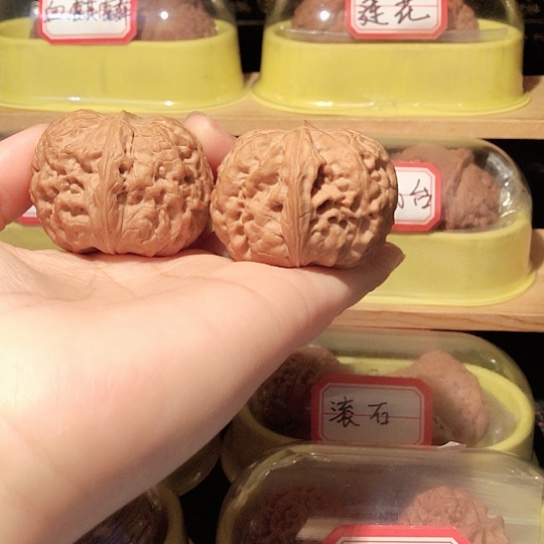 下**友文玩核桃把件团圆