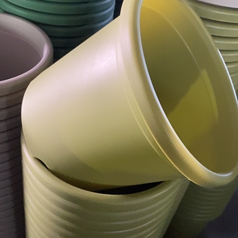 树脂四季5号微瑕果绿无托6个