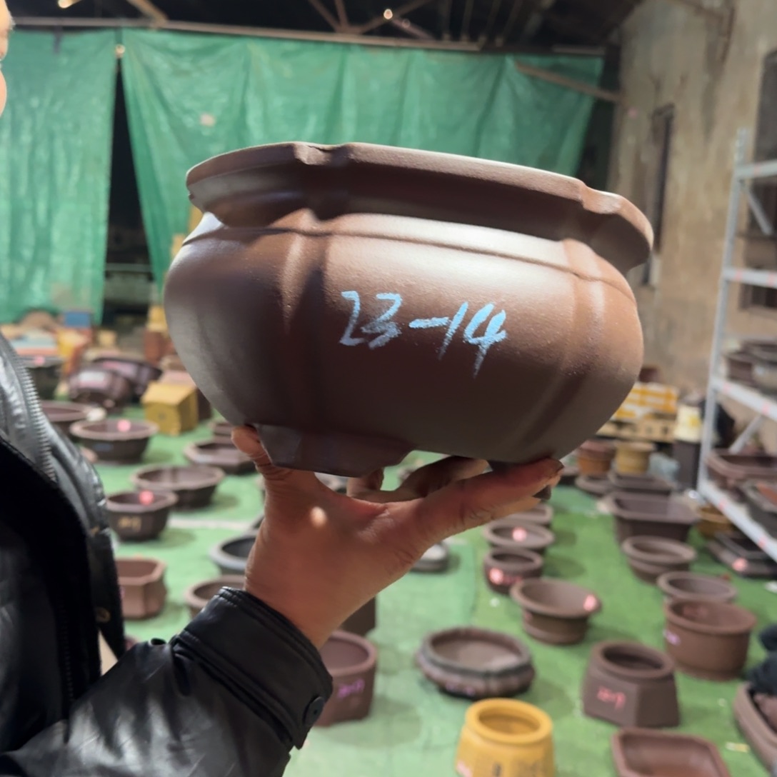 紫砂花盆紫砂花盆