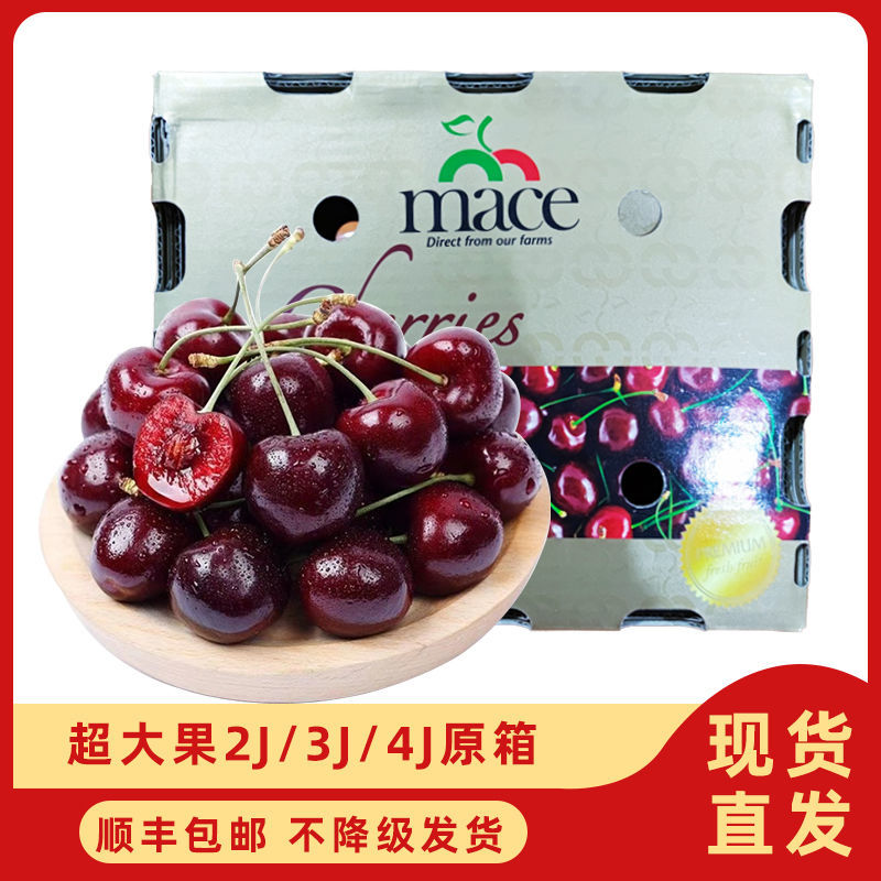 11.26【原箱5斤】智利空运进口桑提娜车厘子应季水果脆甜2J-4J大樱桃 XG（内附果径卡）桑提娜智利共和国