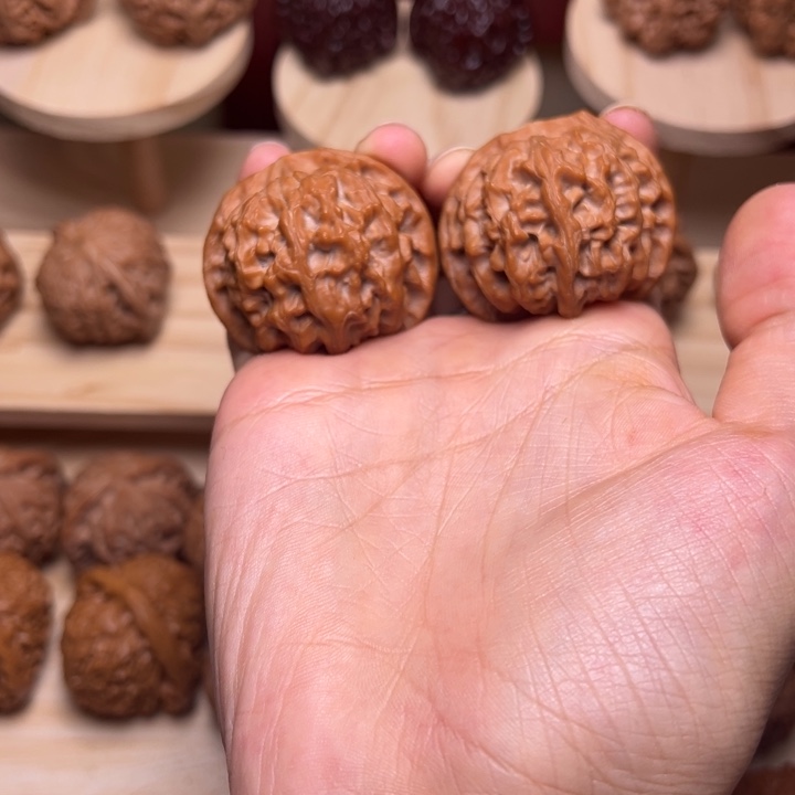 6***6把件文玩核桃全品无修苹果园