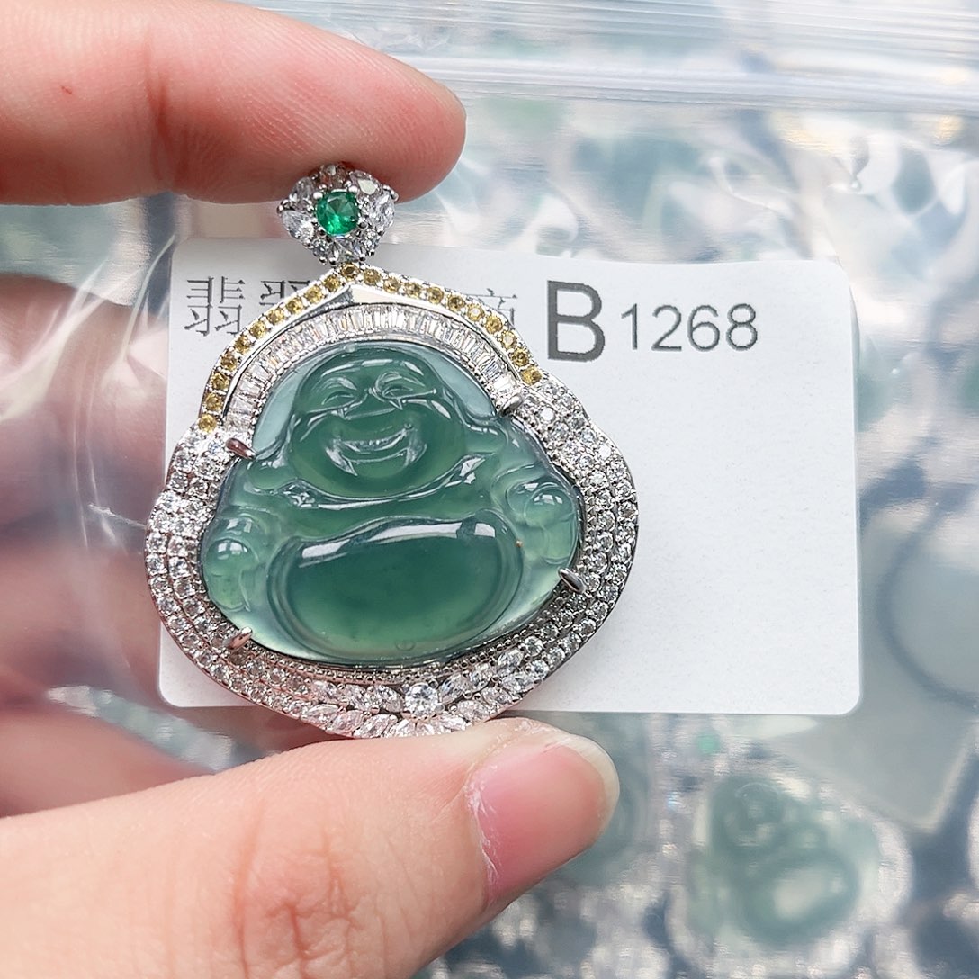 翡翠颈饰未镶嵌翡翠1268