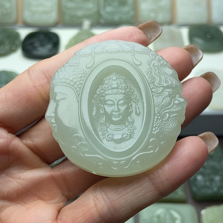 和田玉颈饰未镶嵌