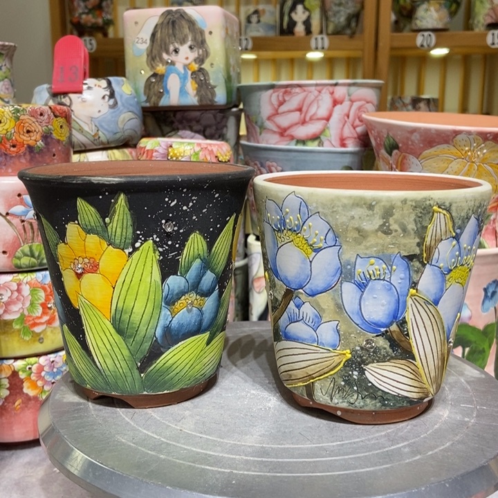 景德镇艺术手绘作品