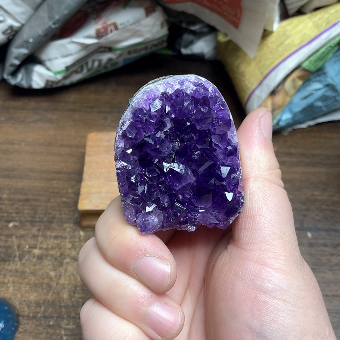 紫晶大型摆件（非配饰）未镶嵌