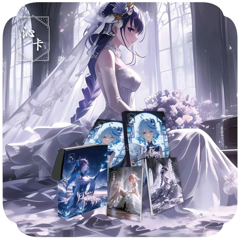 【沁卡-月下花影】二次元卡牌 高质量卡牌盲盒（代拆）