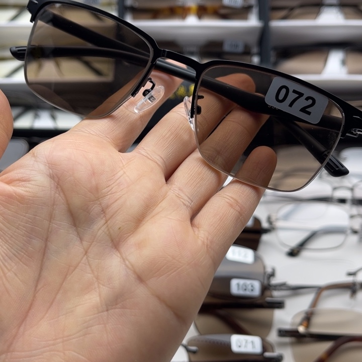 三***哥天然水晶石头眼镜