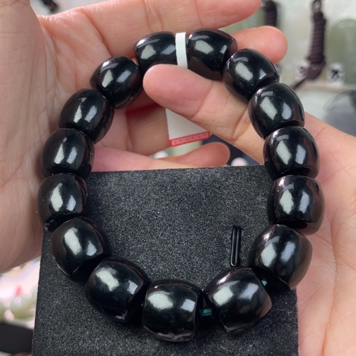 和田玉手串未镶嵌o****o