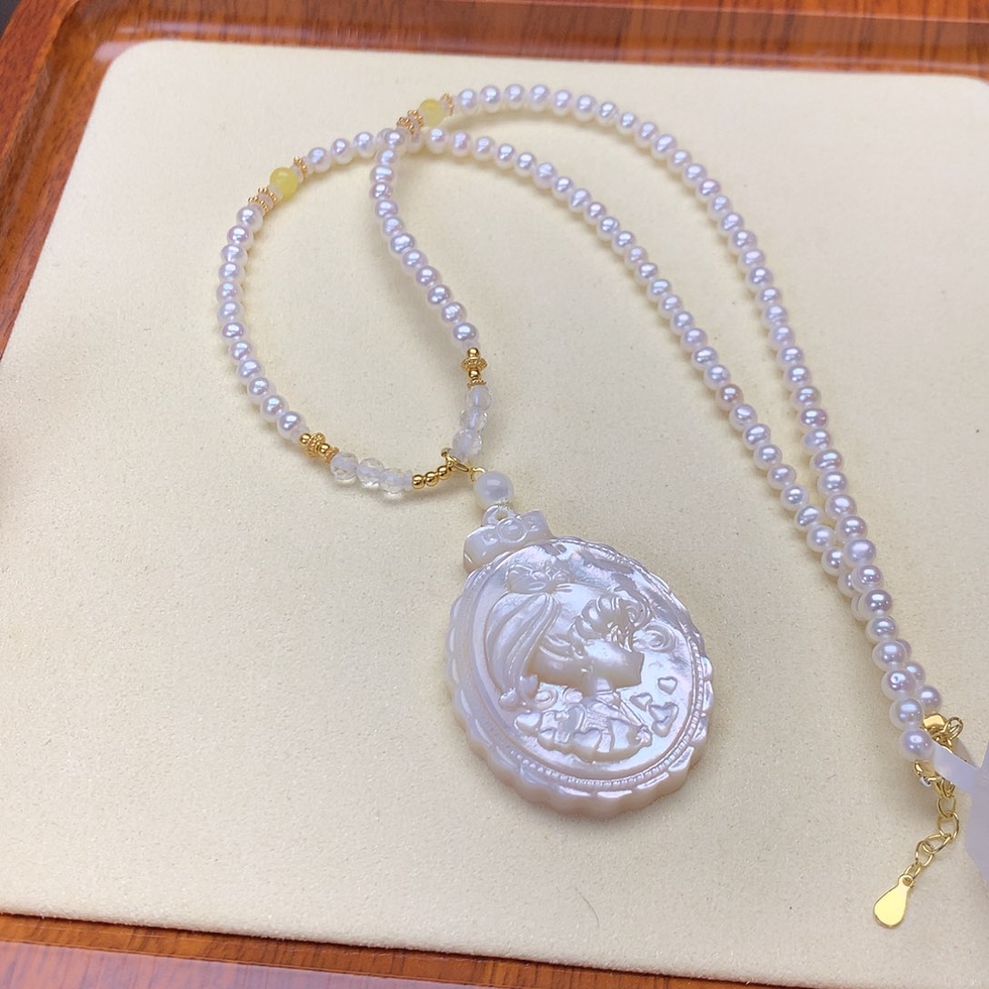 淡水珍珠颈饰未镶嵌