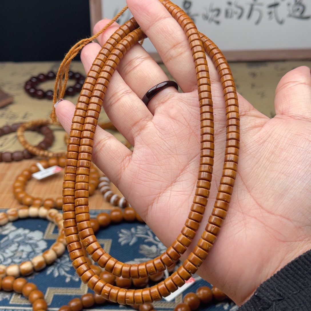 紫金鼠手串63纯肉药片脖挂