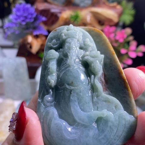 【闪购商品】颈饰未镶嵌翡翠财神