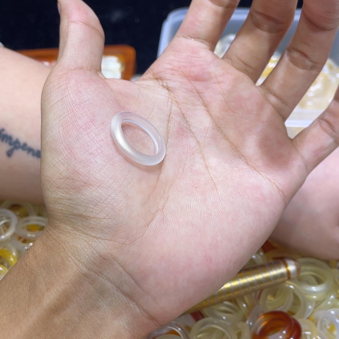 玛瑙/玉髓未镶嵌戒指94号港15