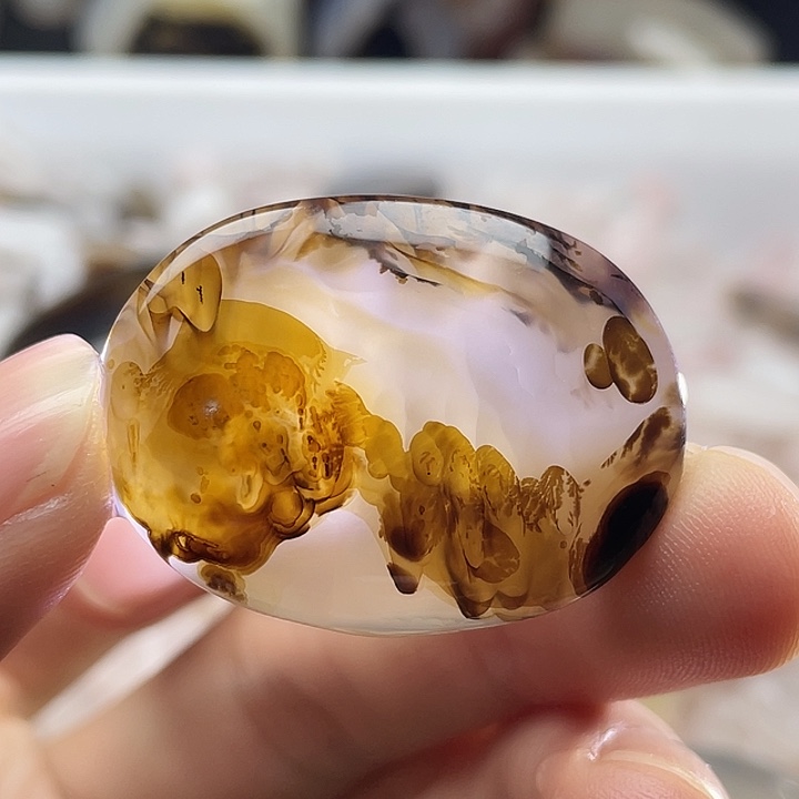 玛瑙/玉髓合金颈饰