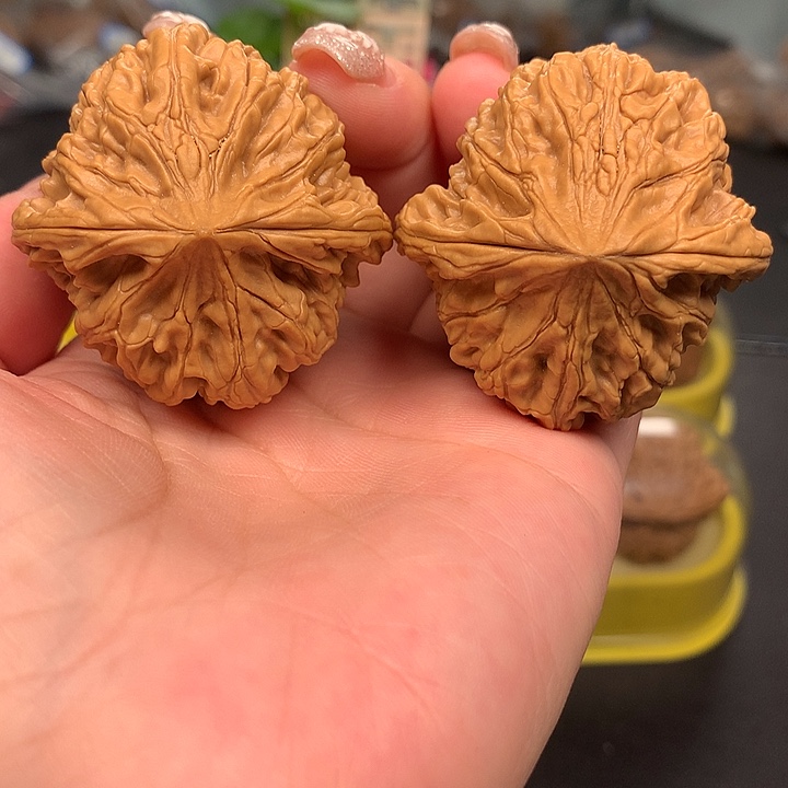 文玩核桃吊坠小*叶44鸡心