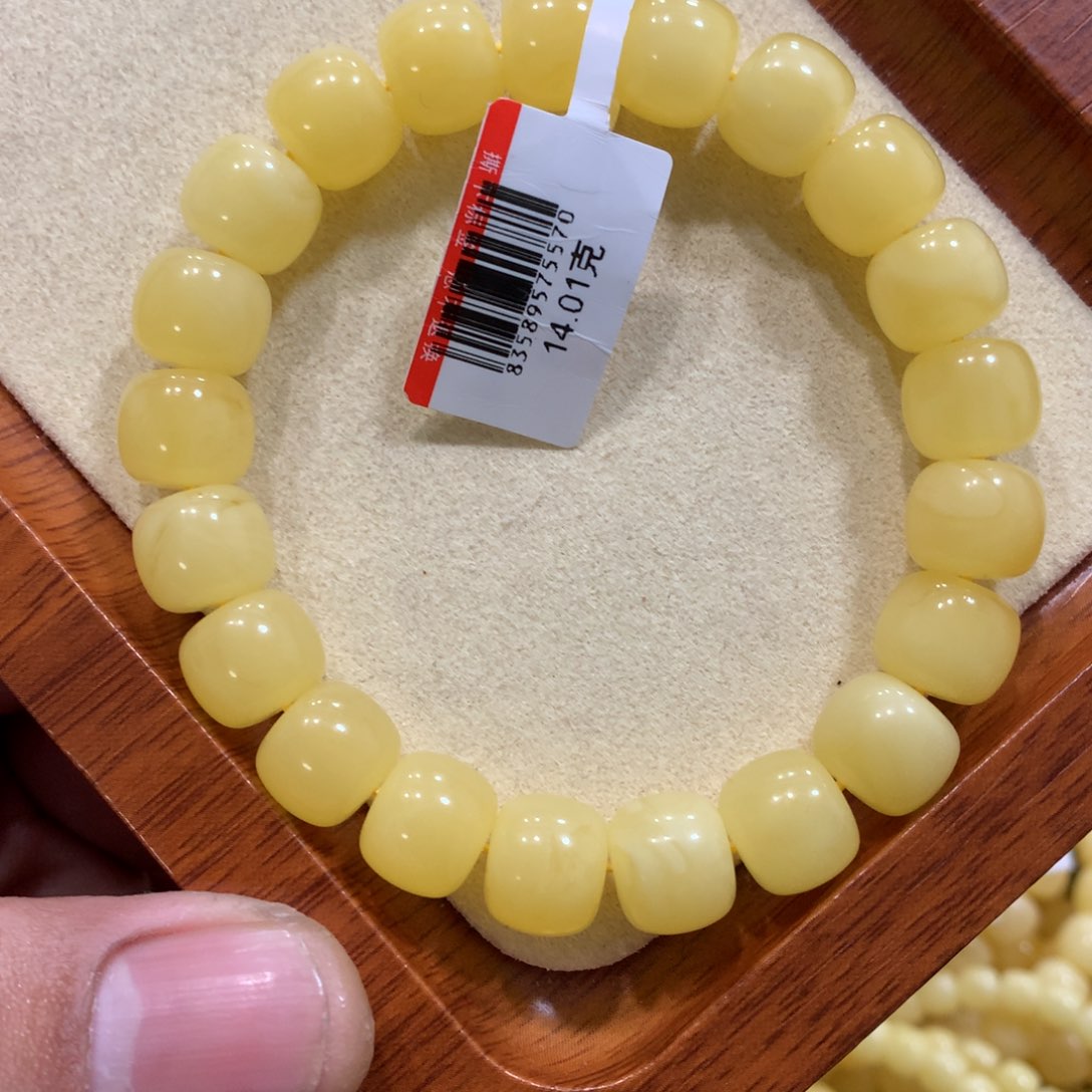 蜜蜡手链未镶嵌蜜蜡
