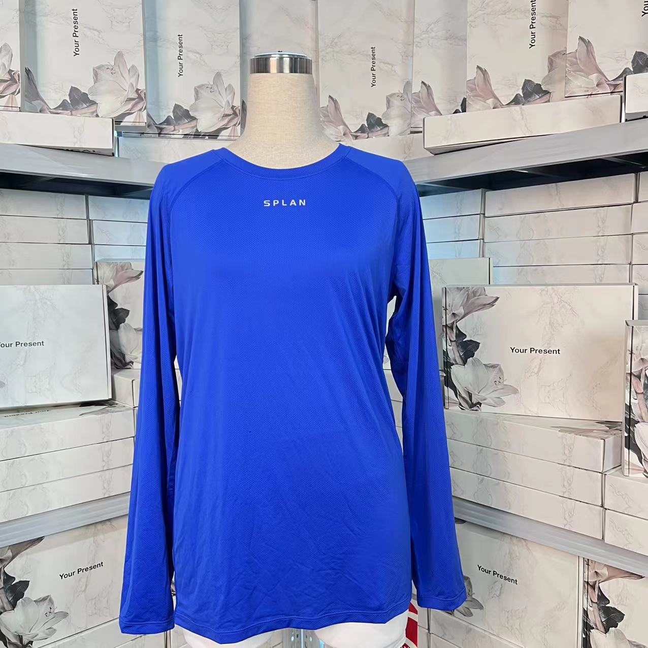 A353高端品牌修身舒适时尚休闲瑜伽长袖