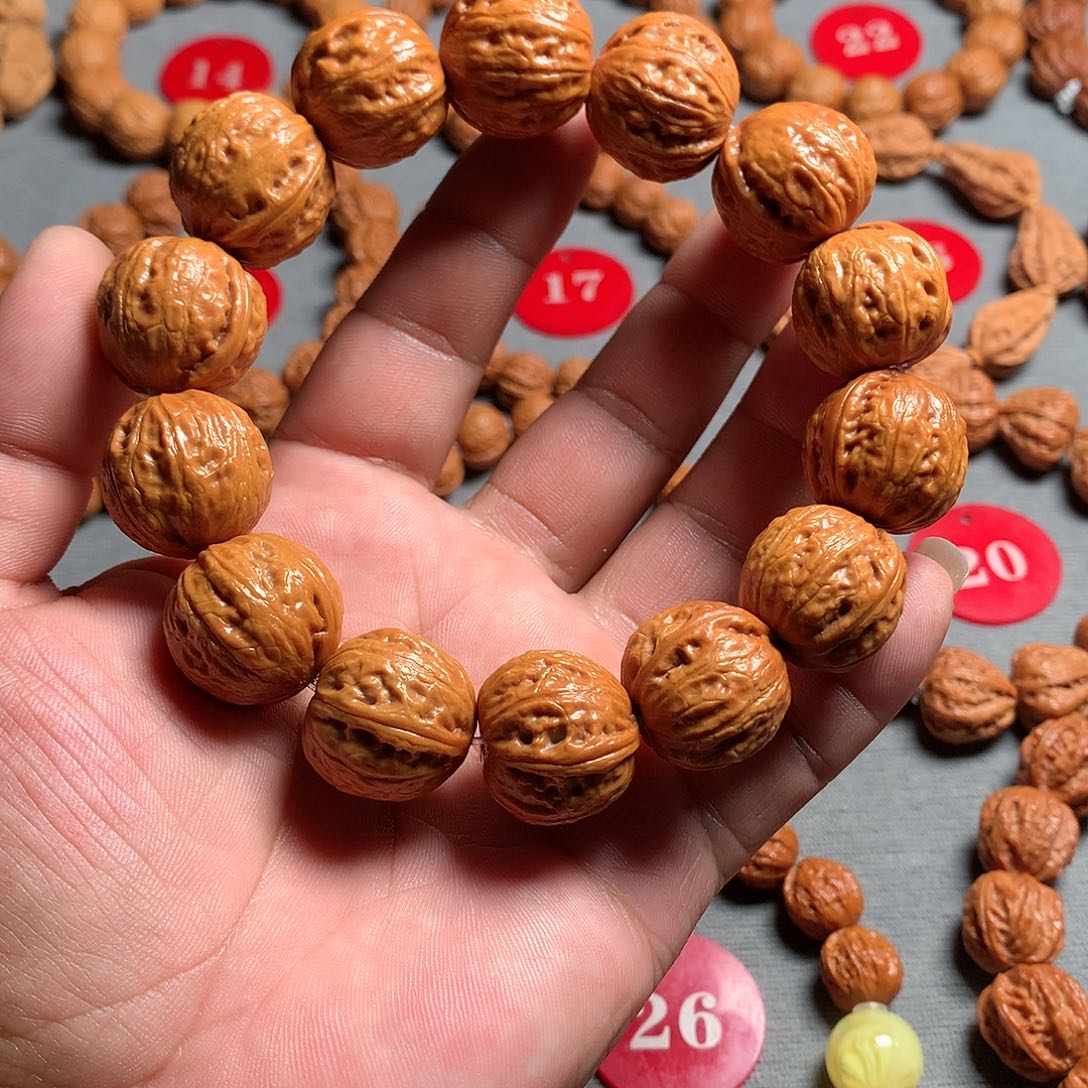 【闪购商品】文玩核桃手串元宝手串