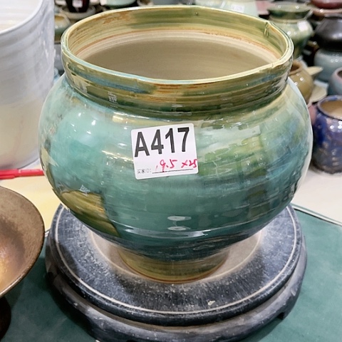 红陶景德镇手工制作花盆-