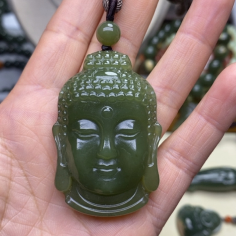 【闪购商品】未镶嵌和田玉挂件轻**月