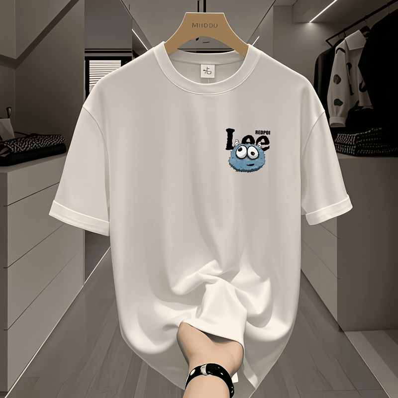 B【一折大促福利】夏季潮牌男女同款百搭圆领T恤