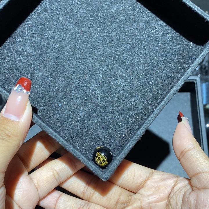 黑曜岩珠宝奇石未镶嵌@****～