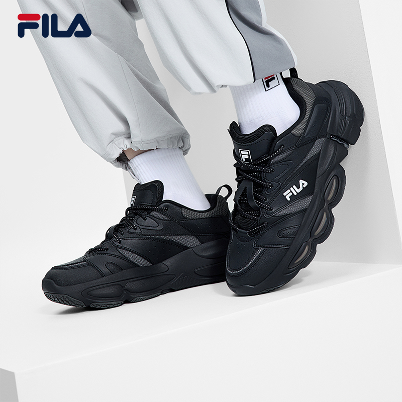 Fila/斐乐2025新款【ET异形鞋】缓震运动休闲摩登老爹鞋F12M511105F