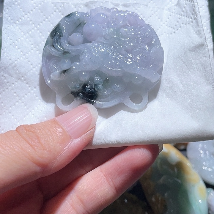 颈饰未镶嵌翡翠天
