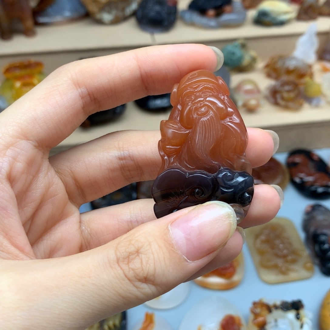 未镶嵌吊坠(赠链)玛瑙/玉髓